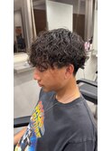 「波巻きパーマ」