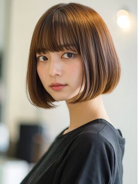 エル 横浜 ウエスト(eL 横浜 west) くびれヘア  美髪  ハイライトカラー　アプリコットオレンジ