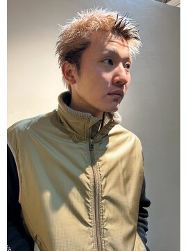 ビハインドザカーテン(BEHIND THE CURTAIN) 【メンズスタイル】スパイキーショート×ハイトーン