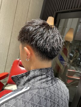 宮崎理容院 オークス店  【メンズ】ツイストパーマ3