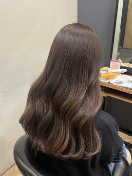 アルター(aL ter) まろやかベージュ［イメチェン/ピンクベージュ/前髪］長野歌穂