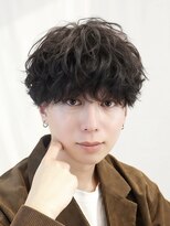 オーシャントーキョー 仙台(OCEAN TOKYO)&nbsp;メンズシャドウ波巻きマッシュパーマショート