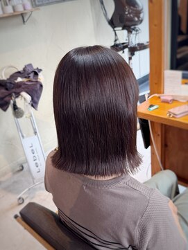 ロルド シェリ(Rold Cheri) 【山本智文】髪質改善カラー長めボブ