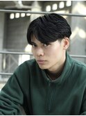 フェザーパーマニュアンスパーマ毛流れパーマ韓国風パーマ