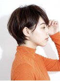 丸みショートボブ/ショートヘア/30代/40代/50代/表参道
