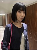 ライン感にこだわったコンパクトボブ