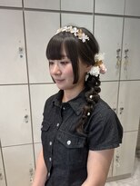 ヴァネッサ(VANESSA)&nbsp;成人式前撮りヘアセット/吉川沙知