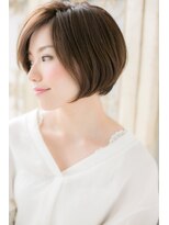 モッズ ヘア 福岡姪浜店(mod's hair) *mod's姪浜*…ひし形シルエット☆前下がりショートボブb