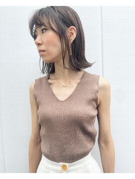 スティードトーキョー(Steed Tokyo) 大人カジュアル×外ハネロブ