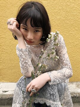 シアアオヤマ 表参道青山(SHEA aoyama) 外ハネボブアッシュブラウン[外苑前/表参道/青山][U24]