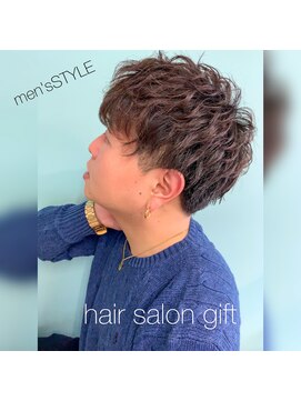 ギフト(gift) オシャレ度が上がるマッシュパーマ☆