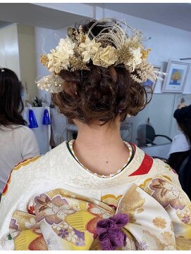 イマージュヒラ 着付けヘアセット