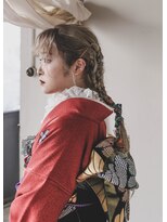 ノード(NODO) 【和装ヘア】和装の編み下ろしスタイル