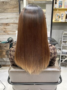 トルネード(TORNADO) 韓国風艶髪ストレート LAケラチントリートメント 美髪　M222