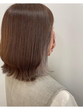 ヘアポジション 十文字店 HAIR Position　 イヤリングカラー