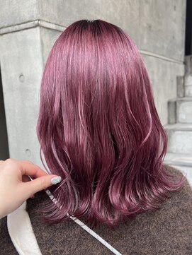 ビートス(BEAT S) 【BEAT S】 ピンクカラー/ケアブリーチ/伏見/矢場町/栄