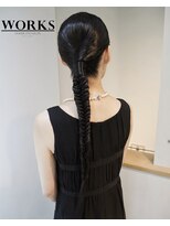 ワークス ヘアデザイン(WORKS HAIR DESIGN)&nbsp;結婚式お呼ばれモードヘアセット