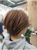 ハイトーンショートボブ