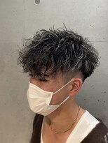 メンズサロンドットリアン(dot. lien)&nbsp;無造作スパイラルパーマ刈り上げマッシュメンズパーマ