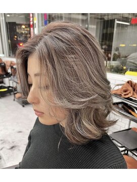 ジーナ 難波(Zina) 髪質改善＊グレージュカラー＊美髪【Zina 難波】