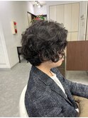 メンズミディアムパーマ