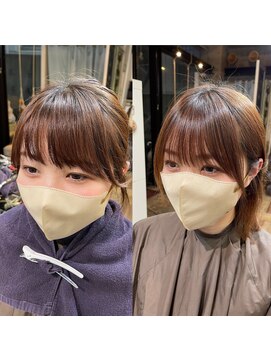 カシュカシュ(cache cache) ナチュラル前髪ストレート