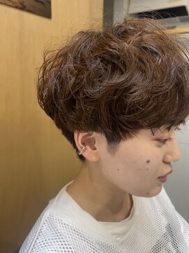 ハレヘアー ホーム(Hale hair home) Perm brown/short