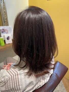 ムーン(moon) #大人ガーリー#チョコレート#モードヘア#プリカール