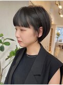 @thisiskaito表参道原宿/ショートヘア/ショートボブ/グレージュ