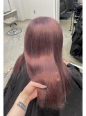 くすみピンク