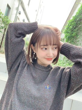 サンド 名古屋(sand) イメチェン/ハッシュカット/レッドブラウン[名古屋栄駅]