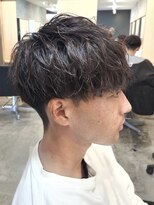 ニアウ 伊勢崎連取店(Niau)&nbsp;波巻きスパイラルパーマツイストスパイラルパーマメンズマッシュ