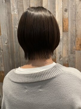 コレクティブワーク 表参道 渋谷(COLLECTIVE WORK) バイカルテ レイヤー 髪質改善  ベージュ 酸熱トリートメント