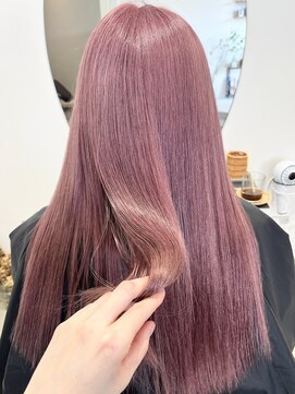 ミュール(mule) 1～2回ブリーチ目安/ピンク