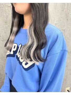 ルーツアイリー 心斎橋(ROOTS IRIE) 韓国風シールエクステ/インナーエクステ/ホワイトグレージュ