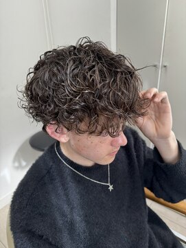 テトラ バイ ネオリーブ 横浜西口店(tetra by neolive) 横浜★スペインカールにマッシュウルフ