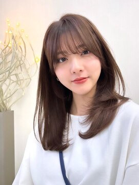 アンフィニー 銀座(ANFINI) レイヤーカット/前髪カット/くびれヘア/ウエットヘア/髪質改善