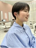 コンパクトショート/ワイドバング/透明感カラー
