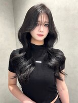 ニトバイアンキシム(nit by ahnkism)&nbsp;韓国風レイヤーカット顔まわりくびれオルチャン堀江