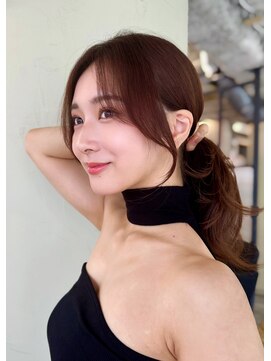 マインバイアフロートギンザ(MYNE by AFLOAT GINZA) 小顔おくれ毛カット【銀座】