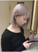 10307秋色ミルクティーアッシュオリーブグレージュ透明感カラー