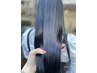 REPLEX髪質改善ストレート＋カット＋トリートメント　￥20050