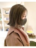 【CROP】白髪ぼかし×ハイトーンベージュ×11トーン