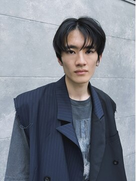 メンズサロンバムオム 名古屋栄店(MEN’S SALON BAMM HOMME) 人気のセンターパートショート【坂根】