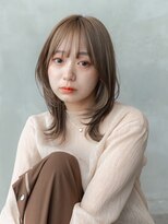 エースハバナ 渋谷(1 HAVANA) グレージュ/ミディアムレイヤー/20代30代大人かわいい