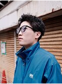 スパイキーショート、ショートパーマ