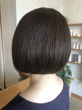 ラグナ ヘアー ホーム(LAGUNA hair home) まるみボブと酸熱トリートメント