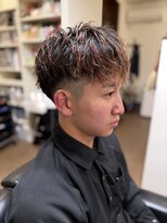 理容 うめむら&nbsp;テーパーフェード/メンズカット/メンズパーマ/ツイスパ/眉毛