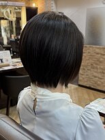 キャラ 池袋本店(CHARA) 大人前下がりマッシュショートボブ【池袋/髪質改善/ショート】