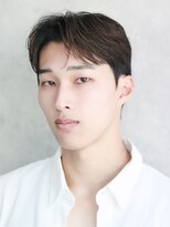 エイル 北堀江(Eir)&nbsp;ダウンパーマ　韓国俳優　現地ヘア　スリックショート　ガイル